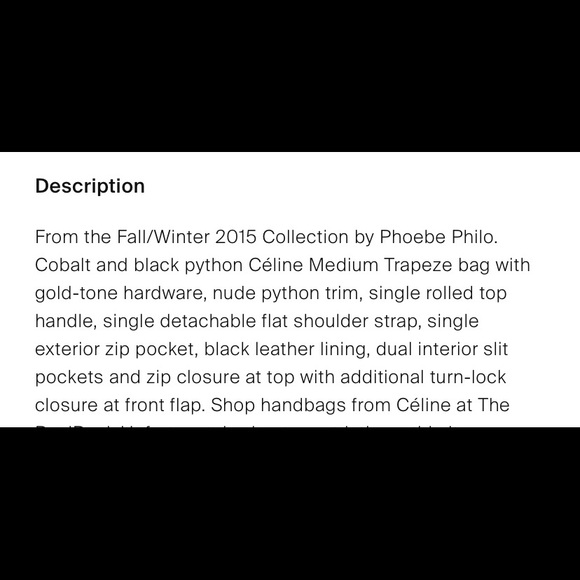 Celine handbag - Picture 5 of 6